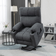 Homcom Electric Power Lift Grey Armchair 43"