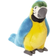 WWF Yellow Breasted Macaw Parrot 18cm