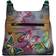 Anna by Anuschka Triple Compartment Satchel - Butterfly Paradise