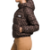 The North Face Women's Hydrenalite Down Hoodie - Coal Brown TNF Monogram Print