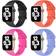 SOLOLUP Elastic Sport Band for Apple Watch 42/44/45mm 4-Pack