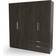 Zipcode Design Craigwood Black Kleiderschrank 178.1x191.5cm