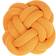 Design House Stockholm Knot Komplettes Dekokissen Orange (30x30cm)