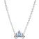 Pandora Disney Cinderella's Carriage Collier Necklace - Silver/Blue/Transparent