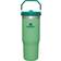 Stanley The IceFlow Flip Straw Tumbler Jade Travel Mug 30fl oz