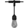 LEDVANCE Smart + String Light Black/Clear Lichterkette 12 Lampen