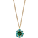 Dyrberg/Kern Claudia Necklaces - Gold/Emerald/Turquoise