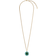 Dyrberg/Kern Claudia Necklaces - Gold/Emerald/Turquoise