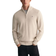 Gant Casual Cotton Half-Zip Sweater - Light Beige Melange