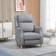 Homcom Recliner Gray Armchair 40.5"