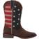 Roper Kid's American Patriot - Faux Leather Vamp Stars/Stripes Shaft