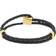 Versace Medusa Braided Bracelet - Gold/Black