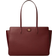 Tory Burch Robinson Pebbled Tote Bag - Claret