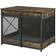 Unipaws Furniture Style Sliding Door Dog Crate Medium 58.4x76.5