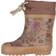 Wheat Printed Thermal Rubber Boot - Rose Dawn Flower