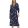 Vero Moda Vmldia Calf Shirt Dress - Navy Blazer