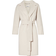 Max Mara Arona Belted Wool Coat - Ecru