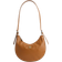 Tommy Hilfiger Leather Crest Plaque Hobo Bag - Tan