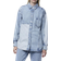 Pieces Oya Denim Shirt - Blue Denim