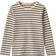 Wheat Long-Sleeved T-shirt Stig - Navy Stripe