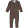 Müsli Baby Wool Onesie - Brown/Walnut