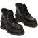 Dr. Martens Corran 3-Eye Atlas Leather Heeled Boots - Black