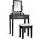 Goplus Costway Black Dressing Table 16x29.5" 2