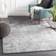Surya Modern Living Room Gray, White 63x86.6"
