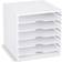 Simply Tidy Modular Panel Cube White Shelf