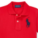 Polo Ralph Lauren Big Pony Mesh Knit Polo - Red