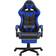 SOONTRANS Captain Series Storm Blue Ergonomic Gaming Chair with Footrest - Blue