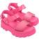 Mini Melissa Kid's Kick-Off Wide Strap Platform Sandals - Pink