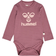 Hummel Baby Mulle Bodysuits - Rose Brown