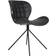 Zuiver Omg LL Black Kitchen Chair 31.5" 2