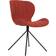 Zuiver Omg Orange Kitchen Chair 31.5" 2