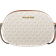 Michael Kors Jet Set Travel Medium Signature Logo Crossbody Bag - Vanilla