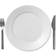 Royal Copenhagen White Fluted Dinner Plate 10.63"