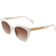 SA106 Chic Cat Eye Sunglasses White