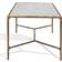 Safavieh Couture Jessa White/Brass Coffee Table 22x40"