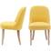 Mid-Century Modern Mustard Kitchen Chair 35.4" 2
