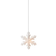 Le Klint Snowflake XS White Julestjerne 29cm