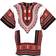 Chainupon African Dashiki Shirt - White/Red