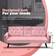 Bed Bath & Beyond Couches for Room Clearance Pink Sofa 72" 3 Seater