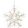 Konstsmide Acrylic Snowflake LED Clear Weihnachtsstern 58cm