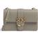 Pinko Classic One Simply Love Bag - Walnut/Antique Gold