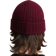 ASKET The Ribbed Beanie - Burgundy