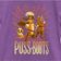 Fifth Sun Kid's Puss in Boots The Last Wish Character Poster T-shirt - Purple Berry