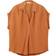 Tom Tailor Women's Crinkle Structure Blouse - Terracotta Brown
