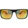 SA106 Rectangular Sunglasses Black/Orange