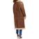 Levi's Notch Collar Faux Shearling Coat - Brown/Sesame